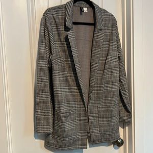 H&M DIVIDED boyfriend blazer